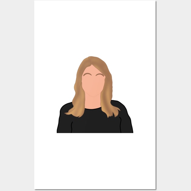 Nicolle Wallace News Anchor Wall Art by GrellenDraws